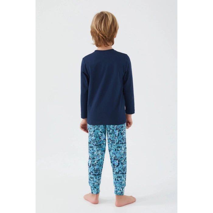 ERKEK ÇOCUK İKİLİ TAKIM - LACİVERT