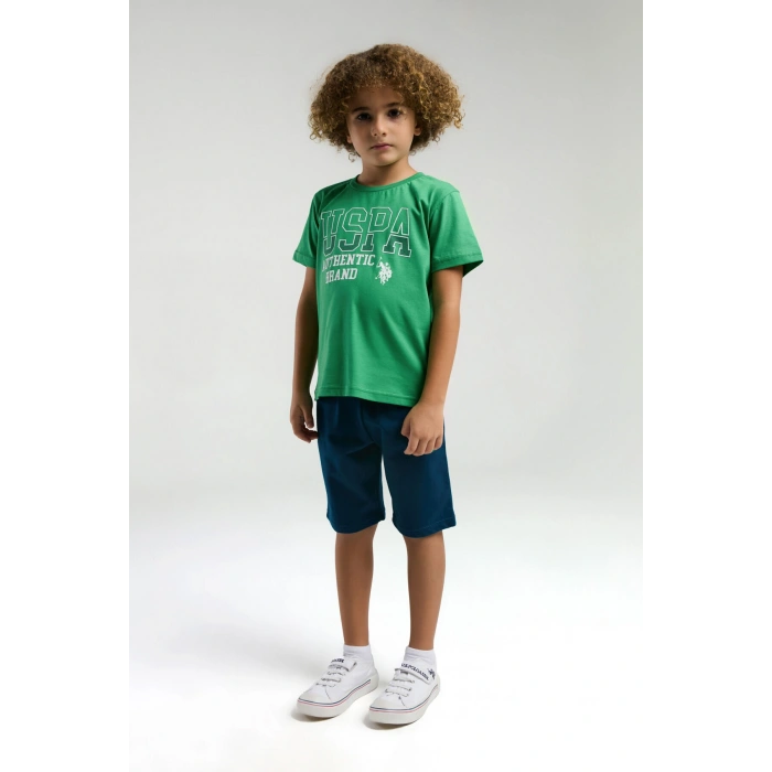 ERKEK ÇOCUK BERMUDA TAKIM - Yeşil