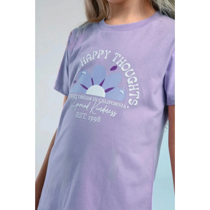 KIZ ÇOCUK KAPRİ TAKIM - MAUVE