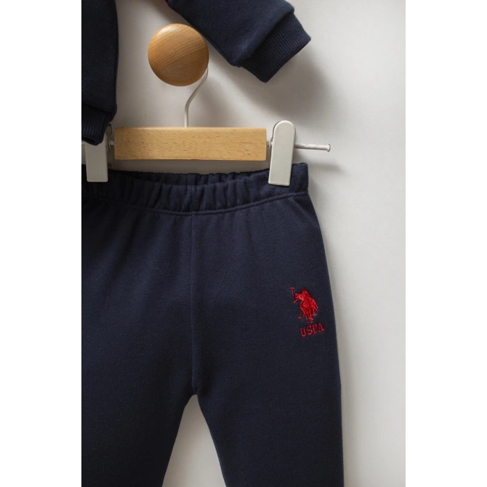 U.S.POLO ASSN ERKEK BEBEK 2Lİ TAKIM - LACİVERT-KIRMIZI