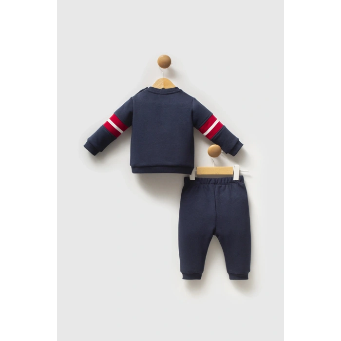 U.S.POLO ASSN ERKEK BEBEK 2Lİ TAKIM - LACİVERT-KIRMIZI