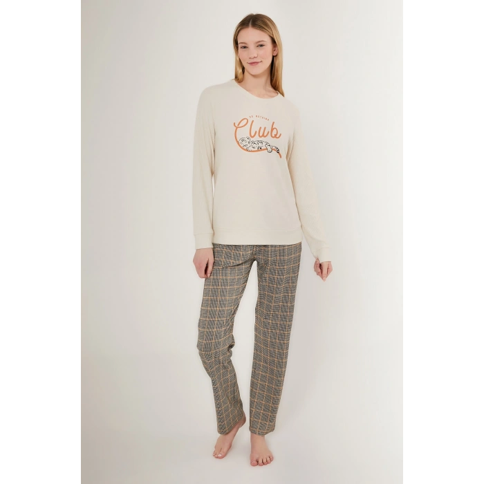 ARNETTA KADIN İKİLİ TAKIM - KREM RENGİ