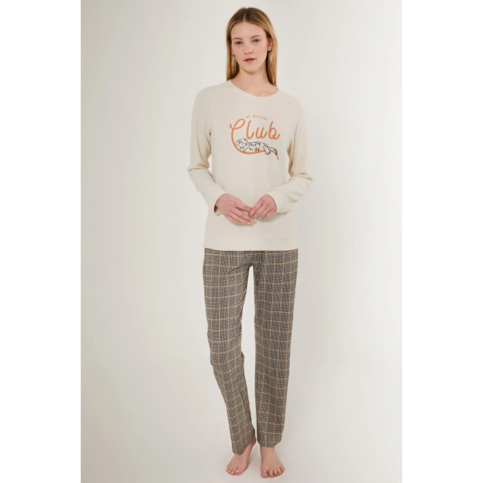 ARNETTA KADIN İKİLİ TAKIM - KREM RENGİ