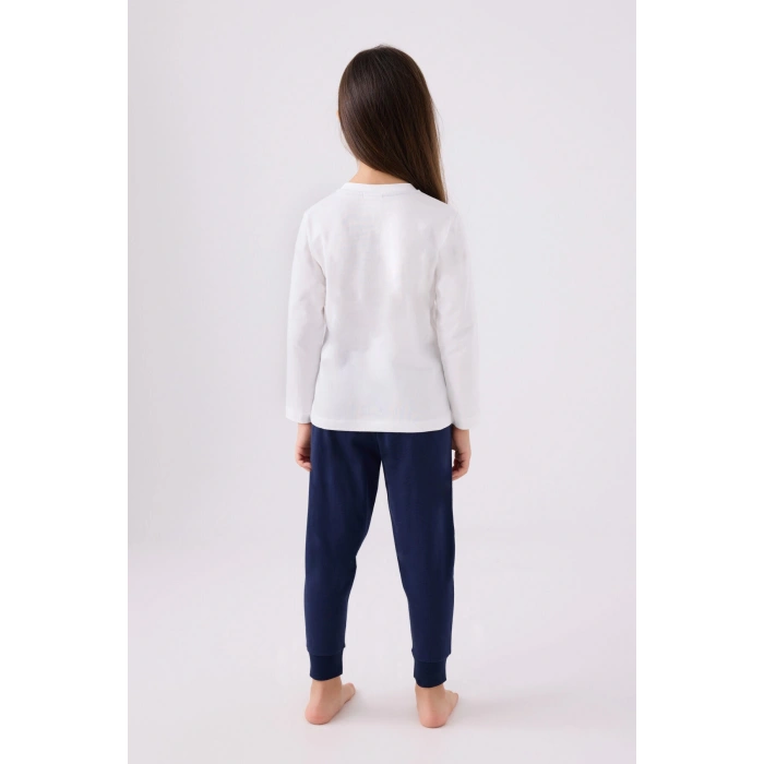 KIZ ÇOCUK İKİLİ TAKIM - BEYAZ