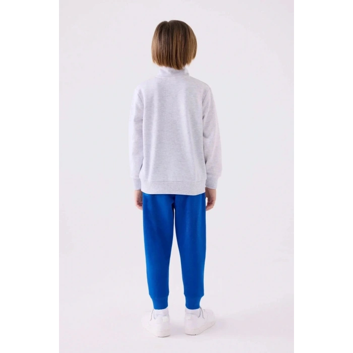 ERKEK ÇOCUK EŞOFMAN TAKIM - KAR MELANJ