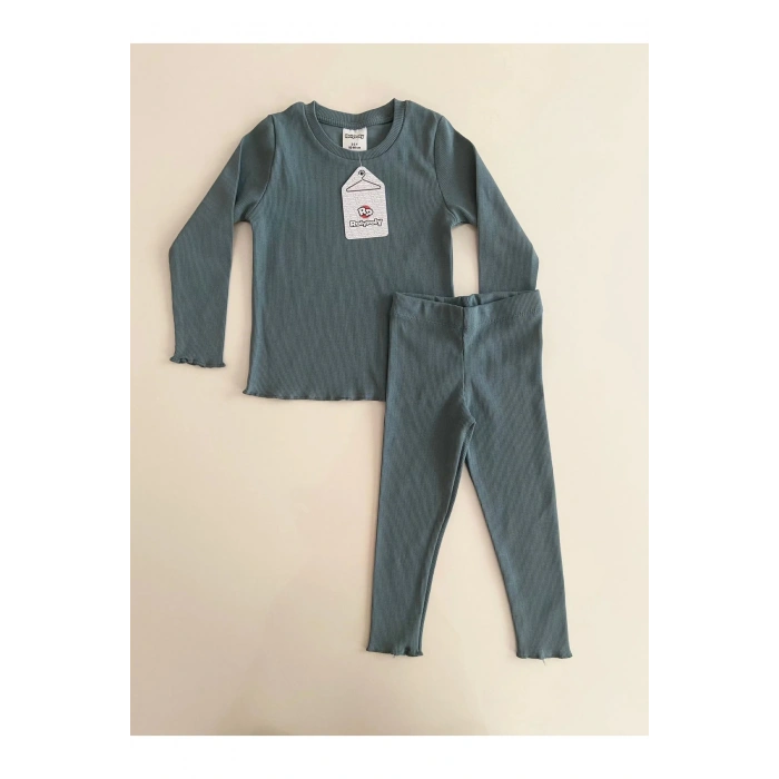 ROLY POLY KIZ ÇOCUK 2LI TAKıM - PASTEL YEŞİL