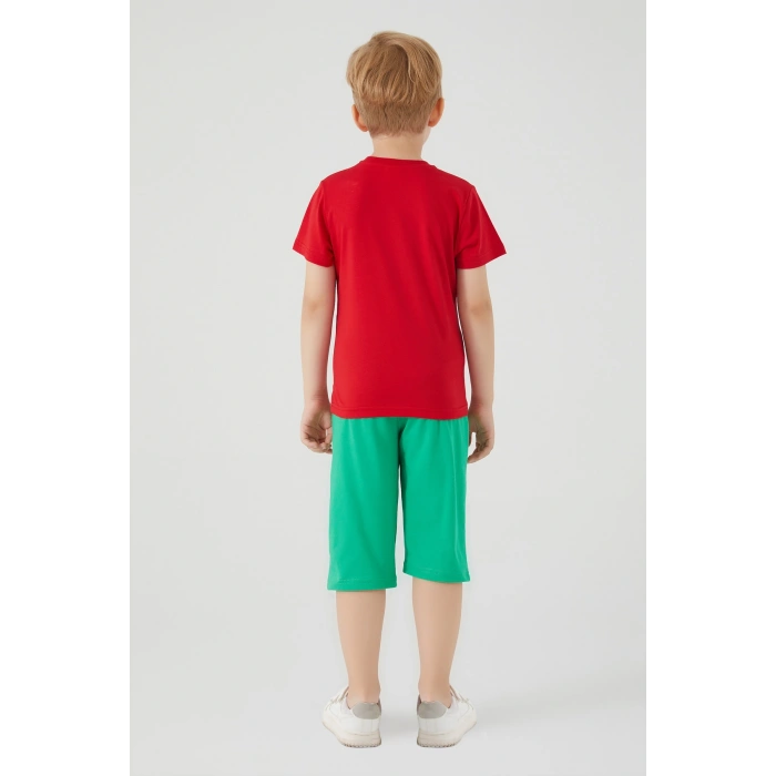 ERKEK ÇOCUK KAPRİ TAKIM - KIRMIZI