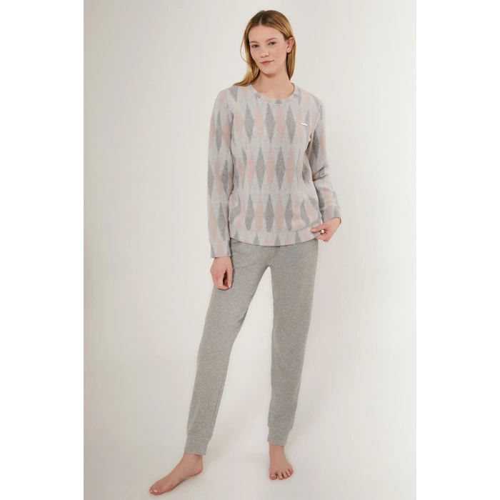 PIERRE CARDIN KADIN İKİLİ TAKIM - GRİ