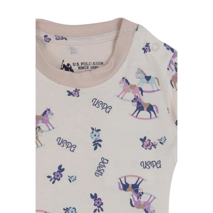 KIZ BEBEK UZUN KOL BODY - VANİLYA