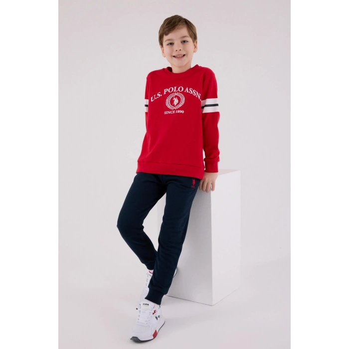 ERKEK ÇOCUK EŞOFMAN TAKIMI - KIRMIZI