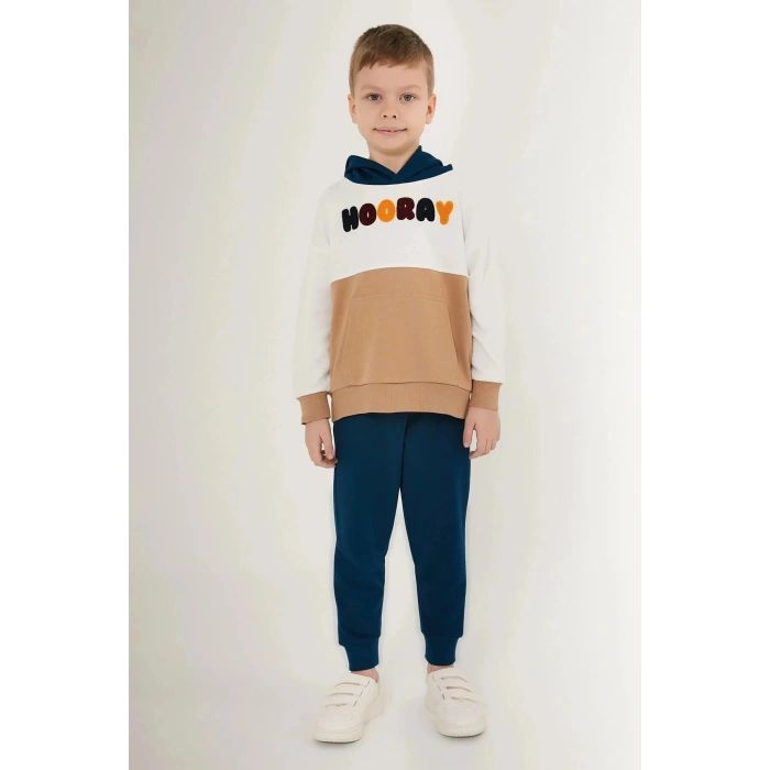 ERKEK ÇOCUK EŞOFMAN TAKIM - BEYAZ