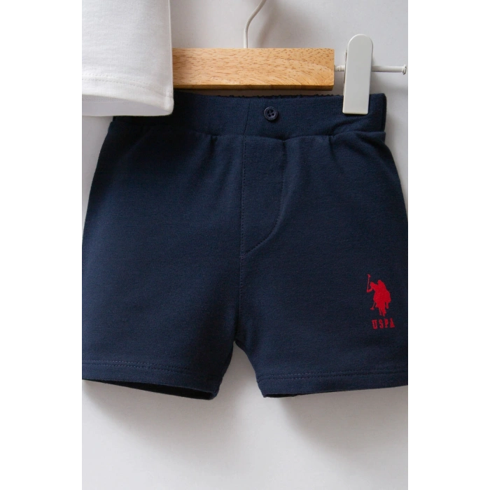 U.S POLO ASSN ERKEK BEBEK 2Lİ TAKIM - BEYAZ/KIRMIZI