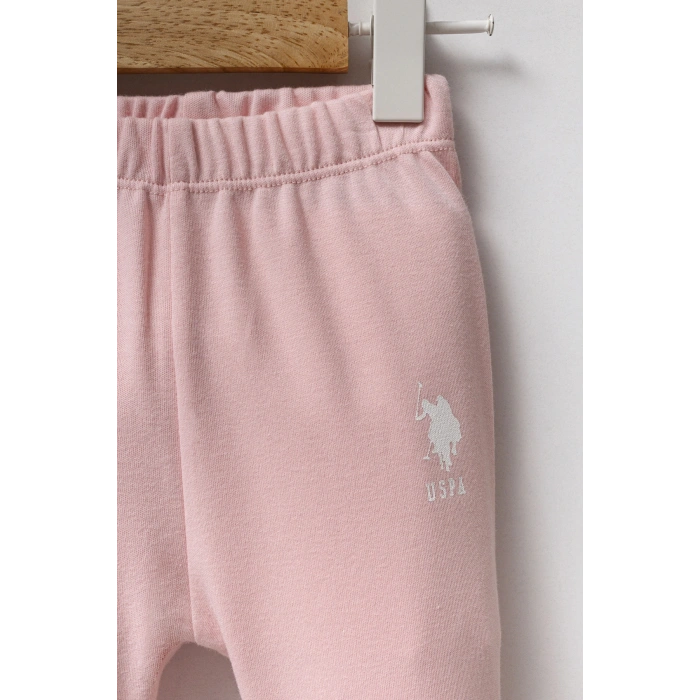 U.S.POLO ASSN KIZ BEBEK 2Lİ TAKIM - Beyaz