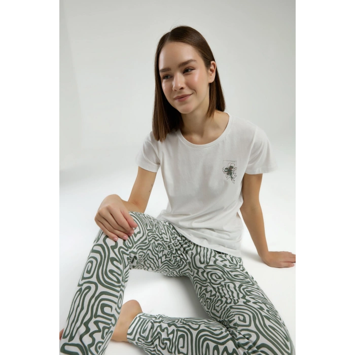 ARNETTA ANNE/KIZ İKİLİ TAKIM - Beyaz