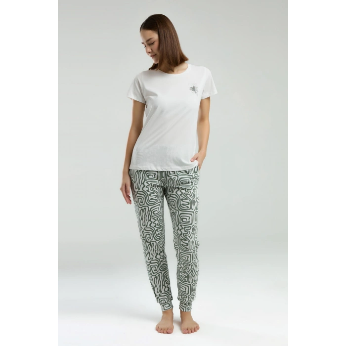 ARNETTA ANNE/KIZ İKİLİ TAKIM - Beyaz