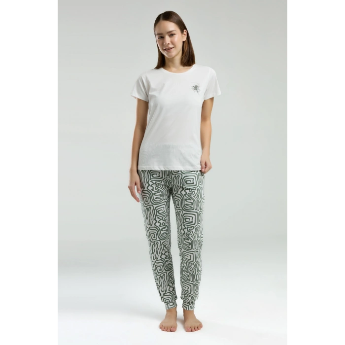 ARNETTA ANNE/KIZ İKİLİ TAKIM - Beyaz