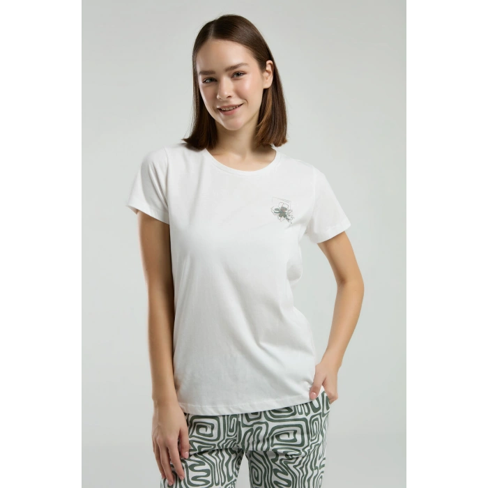 ARNETTA ANNE/KIZ İKİLİ TAKIM - Beyaz