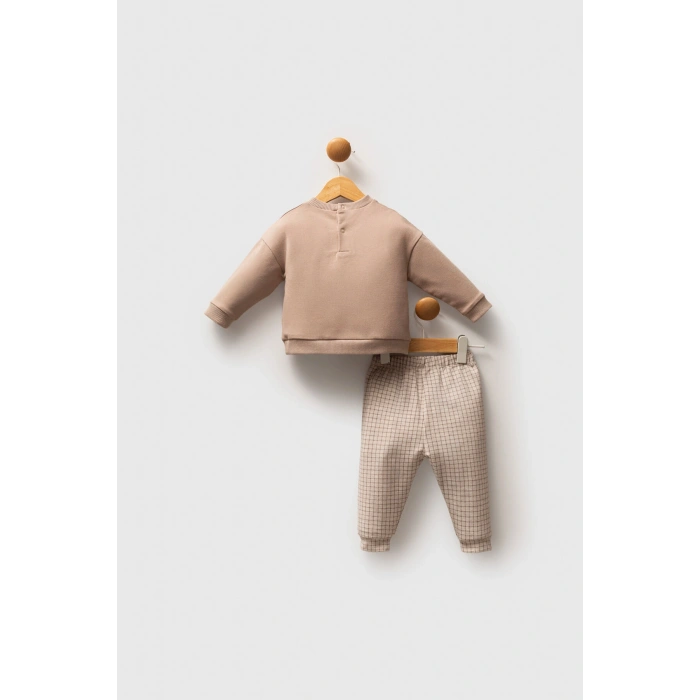 U.S.POLO ASSN ERKEK BEBEK 2 Lİ TAKIM - KUM