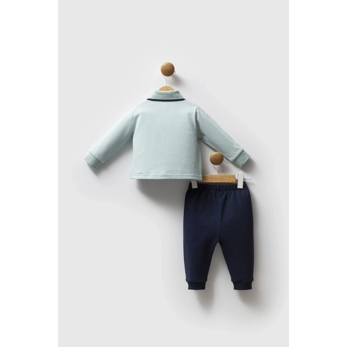 U.S.POLO ASSN ERKEK BEBEK 2 Lİ TAKIM - SU YEŞİLİ