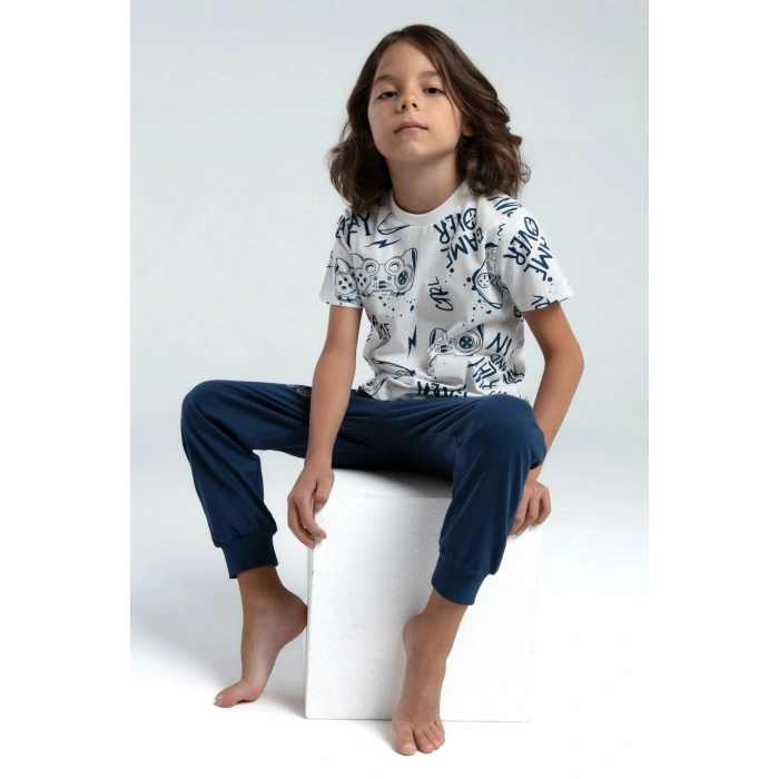 ERKEK ÇOCUK İKİLİ TAKIM - Beyaz