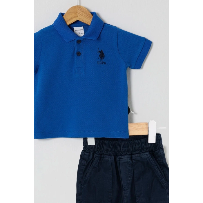 U.S POLO ASSN ERKEK BEBEK 2Lİ TAKIM - COBALT