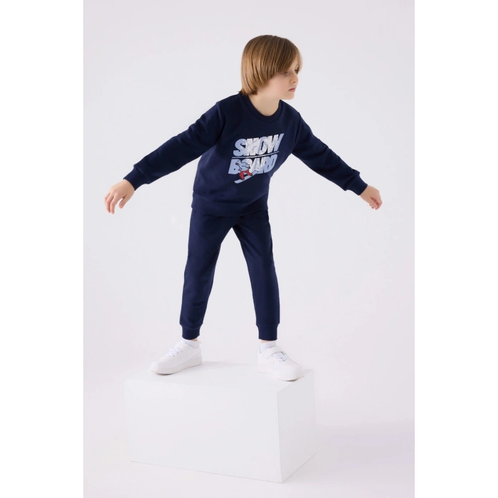 ERKEK ÇOCUK EŞOFMAN TAKIM - LACİVERT