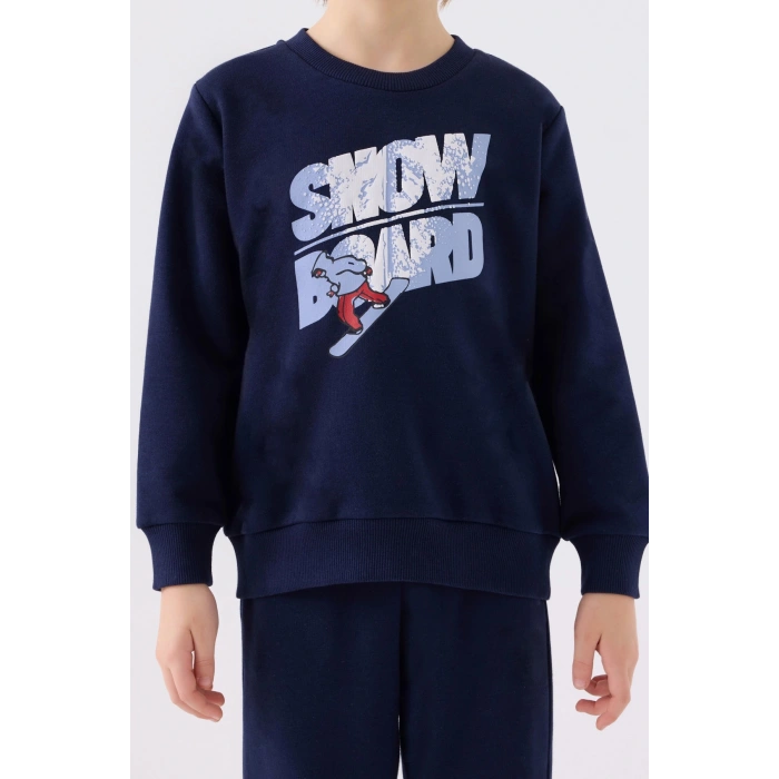 ERKEK ÇOCUK EŞOFMAN TAKIM - LACİVERT