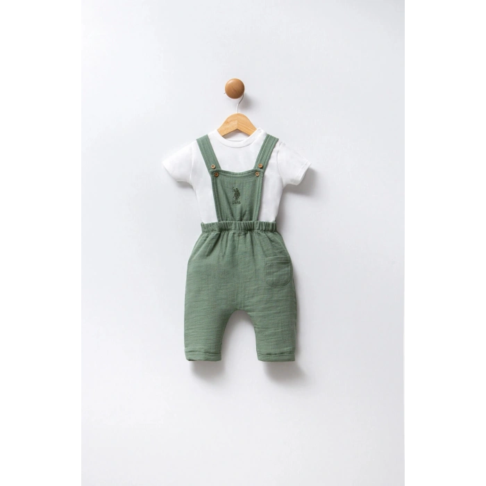 U.S POLO ASSN ERKEK BEBEK 2Lİ TAKIM - HAKİ