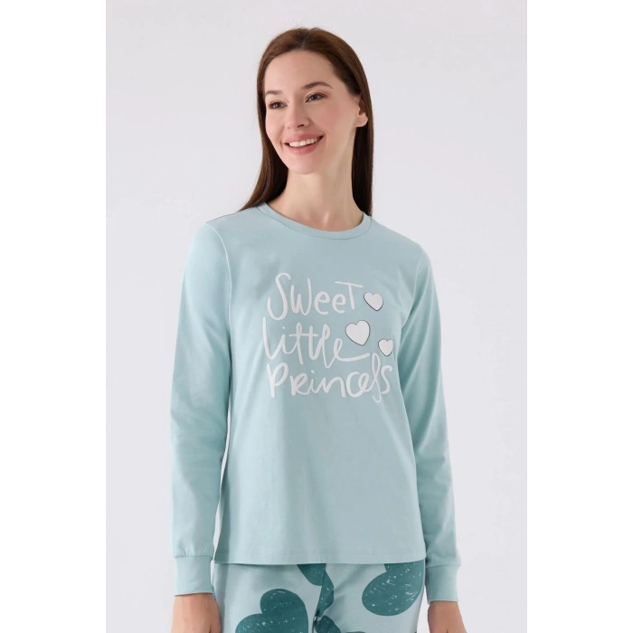 ANNE KIZ İKİLİ TAKIM - SU YEŞİLİ