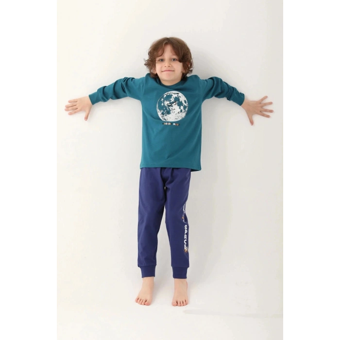 ERKEK ÇOCUK İKİLİ TAKIM - K.ÖRDEK YEŞİLİ