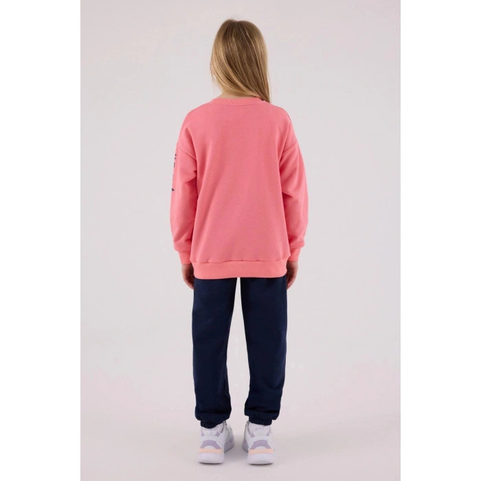 KIZ GARSON İKİLİ TAKIM - NEON PEMBE