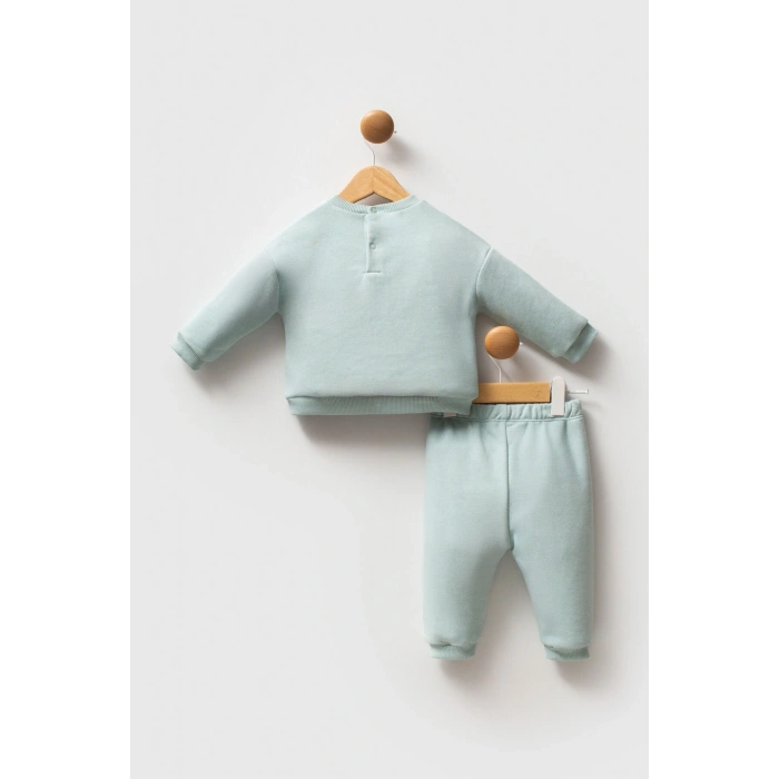 U.S.POLO ASSN KIZ BEBEK 2Lİ TAKIM - SU YEŞİLİ