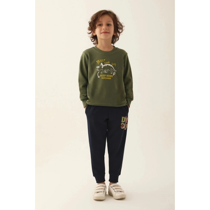 ERKEK ÇOCUK EŞOFMAN TAKIM - HAKİ