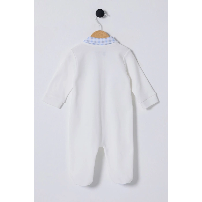 U.S POLO ASSN ERKEK BEBEK PATİKLİ TULUM - Beyaz