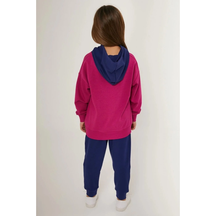 KIZ ÇOCUK EŞOFMAN TAKIM - MÜRDÜM