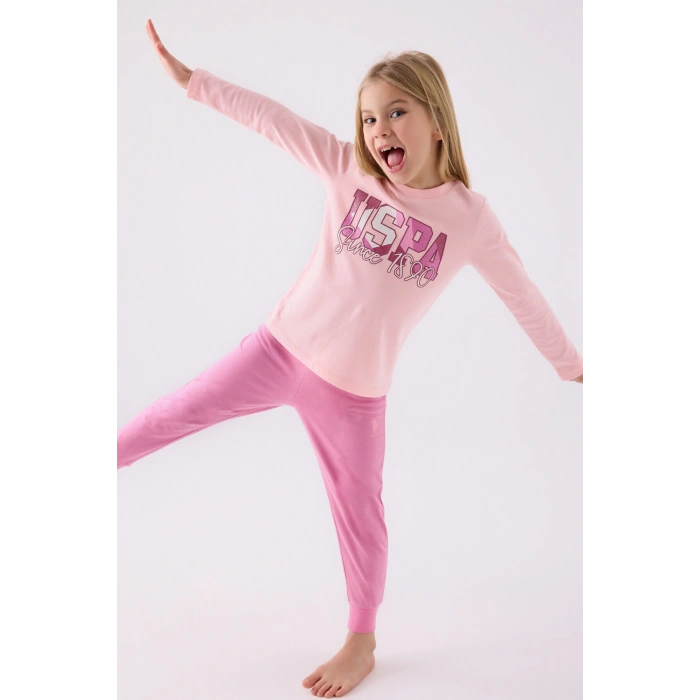 KIZ ÇOCUK İKİLİ TAKIM - Açık Pembe