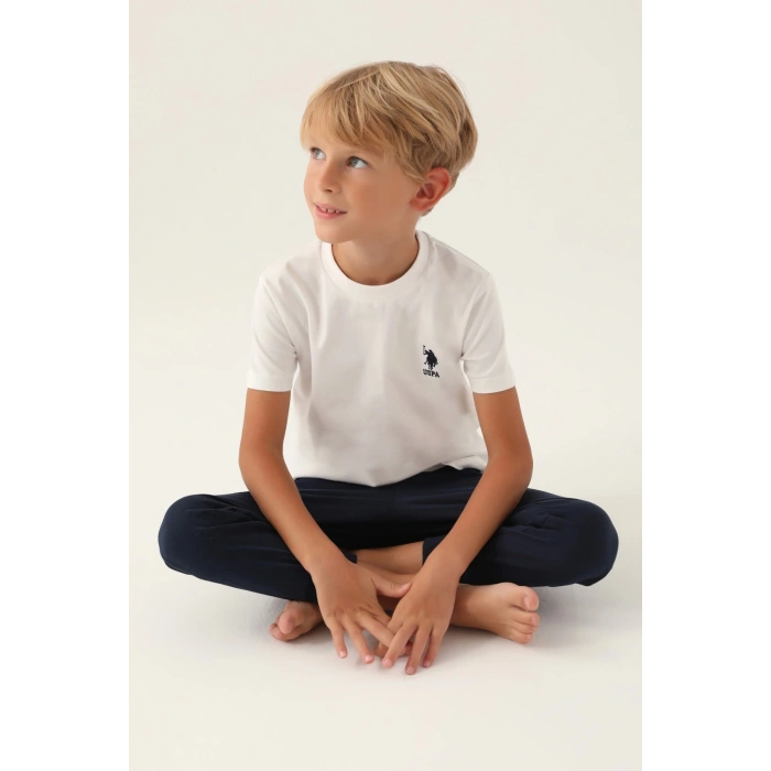 ERKEK ÇOCUK İKİLİ TAKIM - BEYAZ