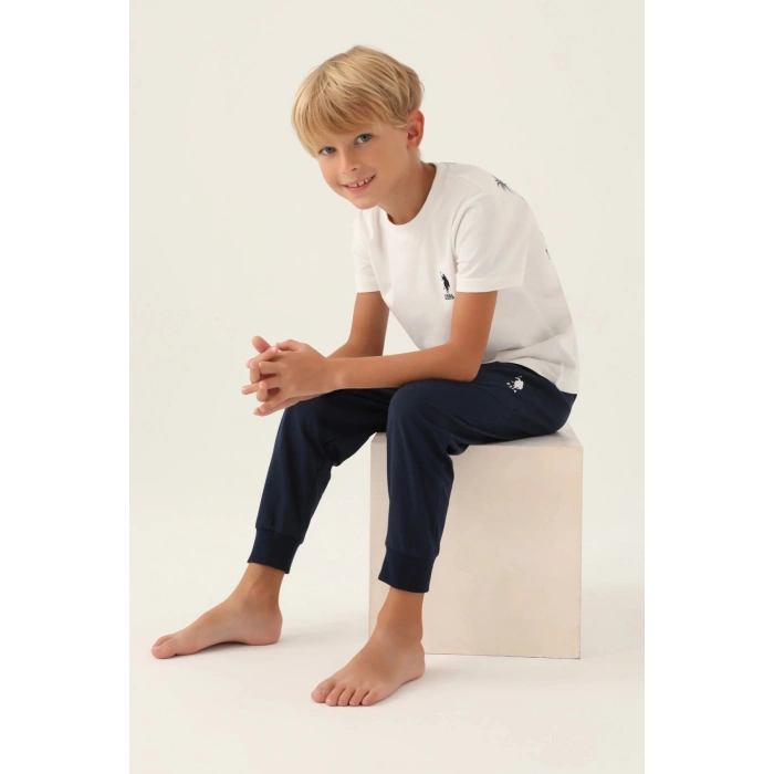 ERKEK ÇOCUK İKİLİ TAKIM - BEYAZ