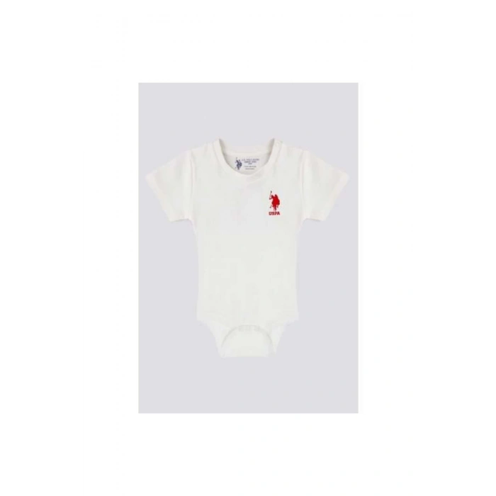 KIZ BEBEK KISA KOL BODY - BEYAZ