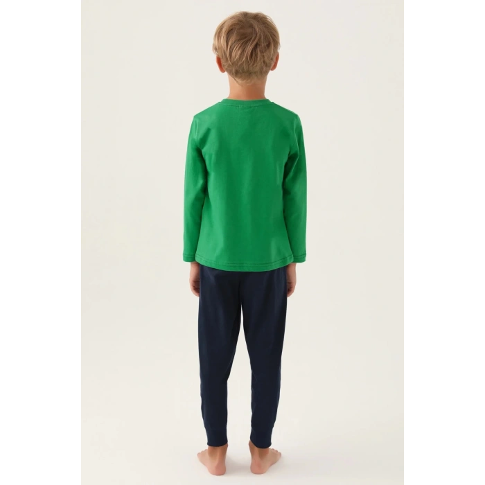 ERKEK ÇOCUK İKİLİ TAKIM - ELMA YEŞİLİ