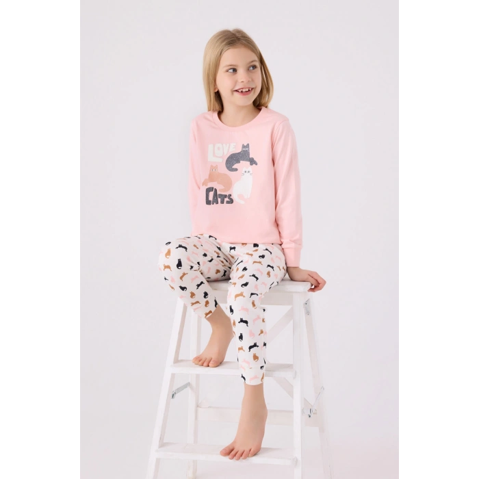 ARNETTA ANNE KIZ  İKİLİ TAKIM - AÇIK PEMBE