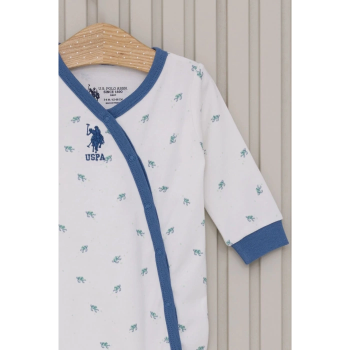 ERKEK BEBEK PATİKLİ TULUM - BEYAZ