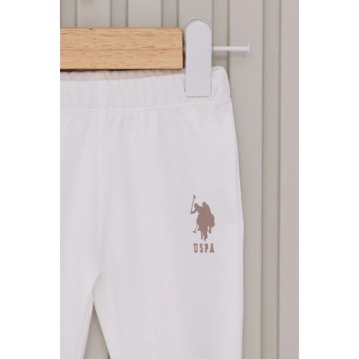 US POLO ERKEK BEBEK PATİKLİ 3LÜ TAKIM - BEYAZ