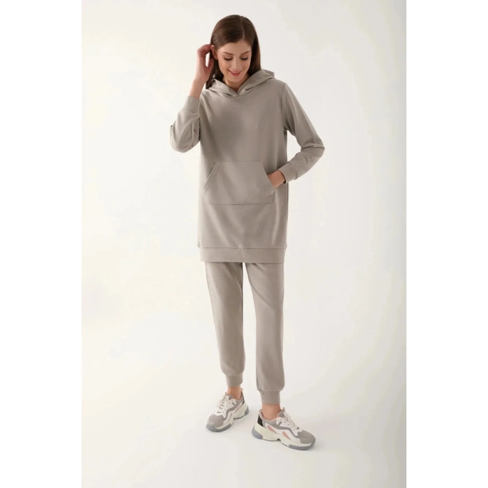 ARNETTA KADIN EŞOFMAN TAKIMI - GRİ