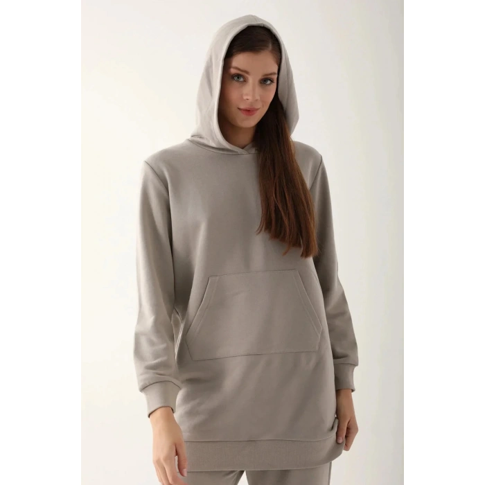 ARNETTA KADIN EŞOFMAN TAKIMI - GRİ