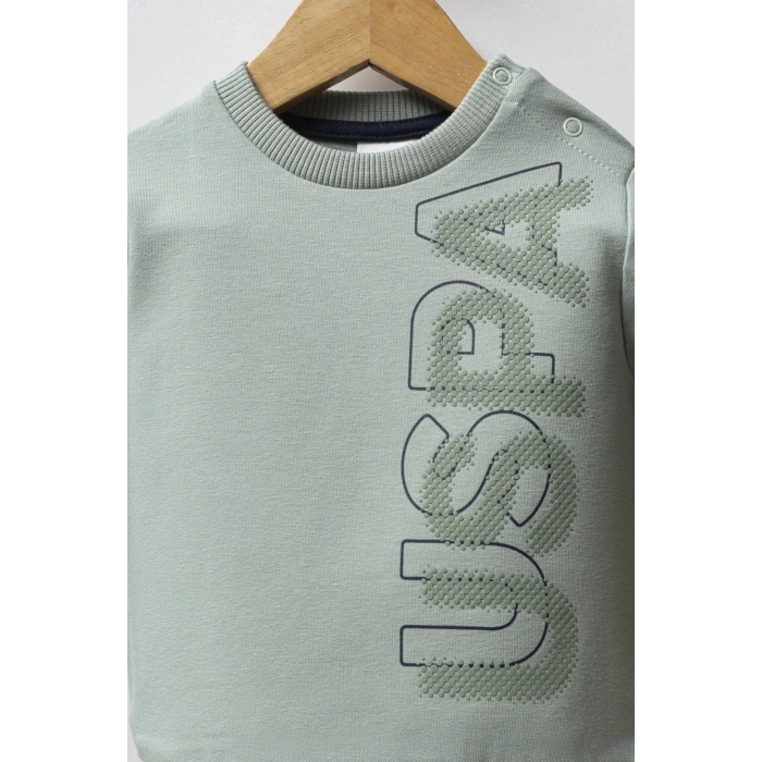 U.S.POLO ASSN ERKEK BEBEK 2 Lİ TAKIM - Yeşil
