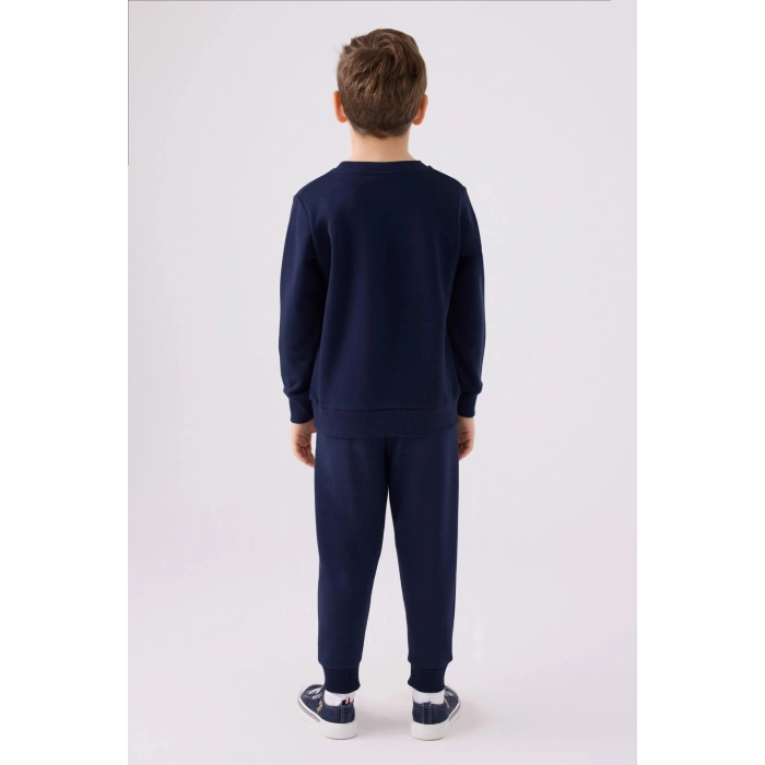 ERKEK GARSON EŞOFMAN TAKIMI - LACİVERT