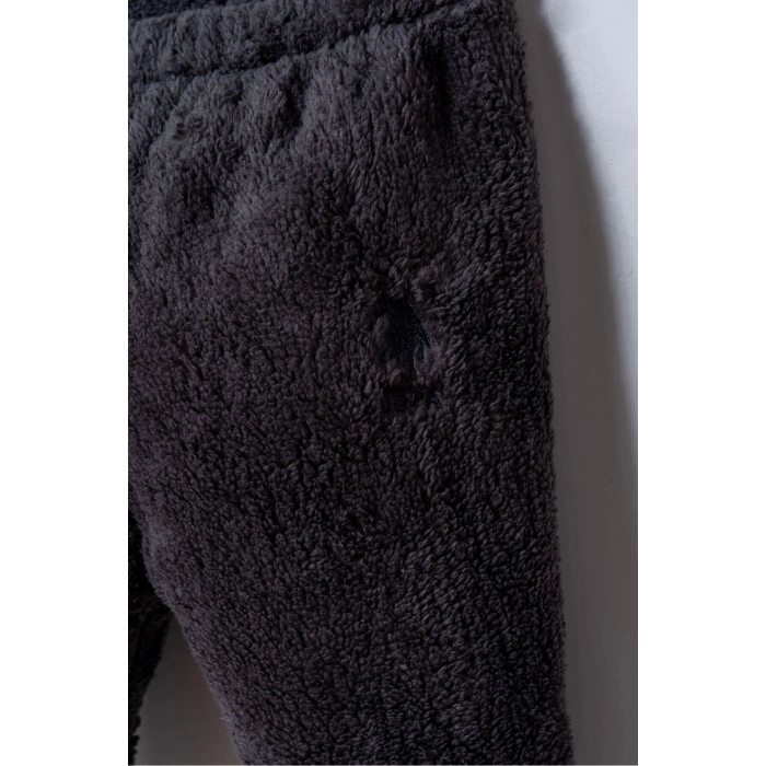 U.S.POLO ERKEK BEBEK WELSOFT 2Lİ TAKIM - KOYU GRİ