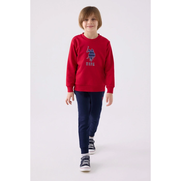 ERKEK ÇOCUK EŞOFMAN TAKIMI - KIRMIZI