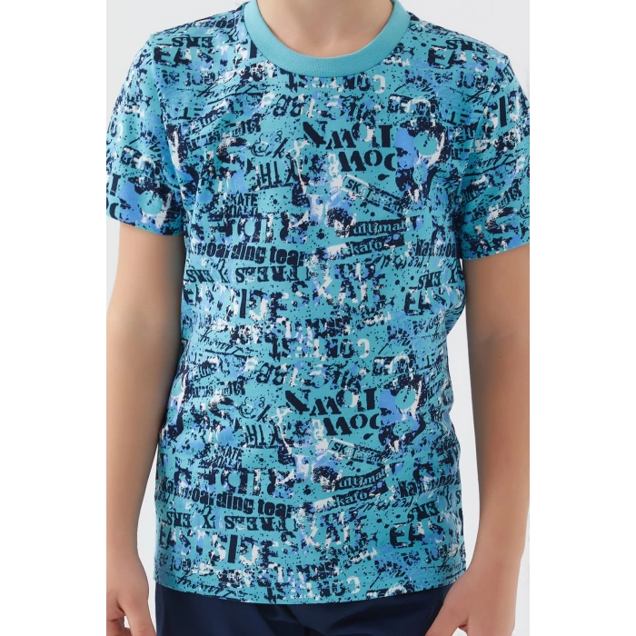 ERKEK ÇOCUK BERMUDA TAKIM - CAM GÖBEĞİ